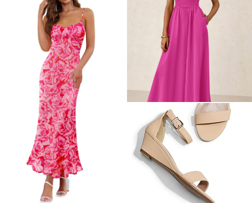 Fancy and Casual Dress Finds cover photo collage