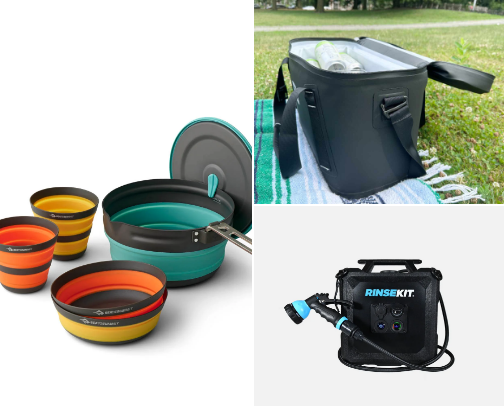 Items to elevate your van life experience! cover photo collage