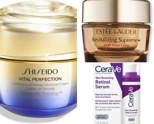 Für ein faltenfreies Gesicht / For a wrinkle-free face cover photo collage
