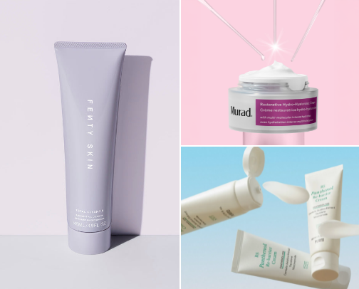 What's In My Skincare Fridge For Combination Skin: A guide to affordable and high end skincare products🌸💮 cover photo collage