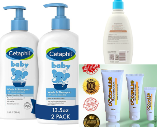 Products to Cure Skin Eczema for Babies cover photo collage