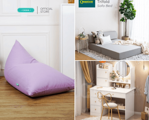 Home living cover photo collage
