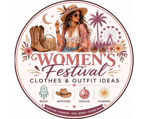 Women’s Festival Clothes & Outfit Ideas Boho, Western, Sequin & Summer Festival Fashion #ad cover photo collage