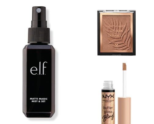 Everyday make up cover photo collage