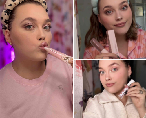 Gloss, hydration, and a hint of attitude — my go-tos for that juicy, confident glow. cover photo collage