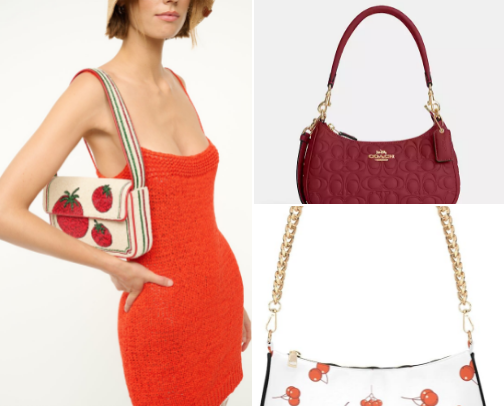 Aesthetic bags for the summer cover photo collage