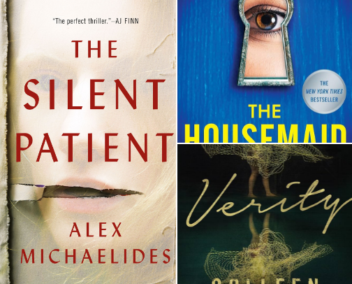 Falling 🍂 for thriller books cover photo collage