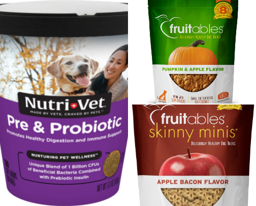 Healthy Doggy Snacks and other items cover photo collage