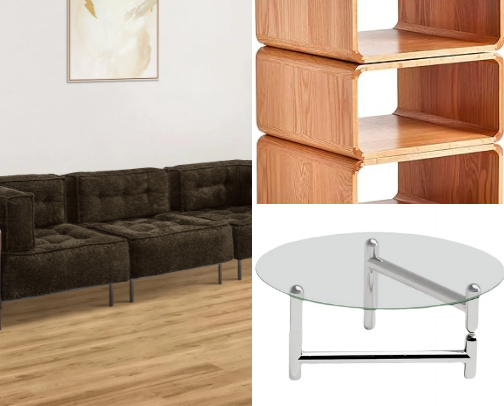 My Apartment Decorating Wishlist cover photo collage