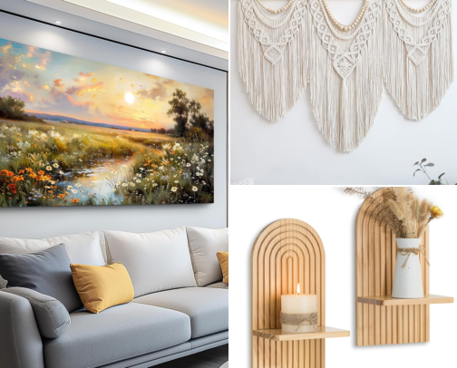Aesthetic Home Finds cover photo collage