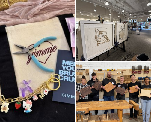 "I can make that myself" - a list of the cutest diy craft shops in los angeles cover photo collage