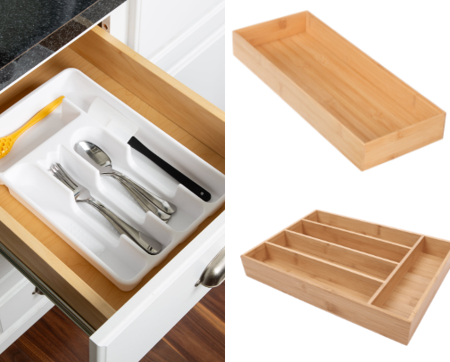 Walmart Kitchen Drawer Organizers Under $30 That Actually Work cover photo collage