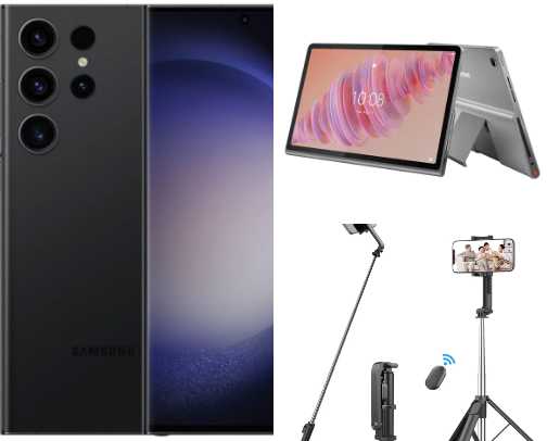 Gadgets cover photo collage