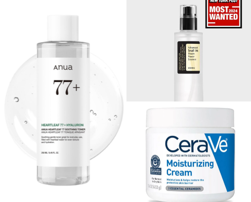 Must have skin care products⭐️ cover photo collage