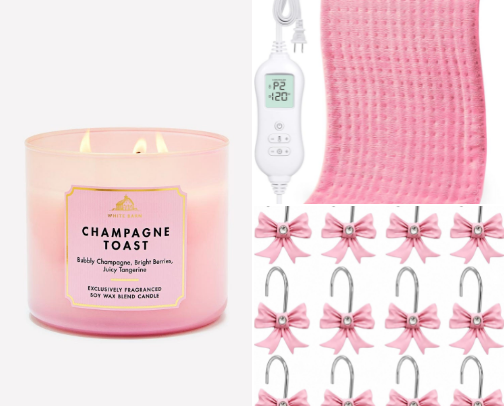 Pretty Girl Must Haves: Pink Finds 🎀 cover photo collage