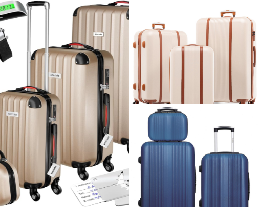 Suitcase set for travelling..!!! cover photo collage