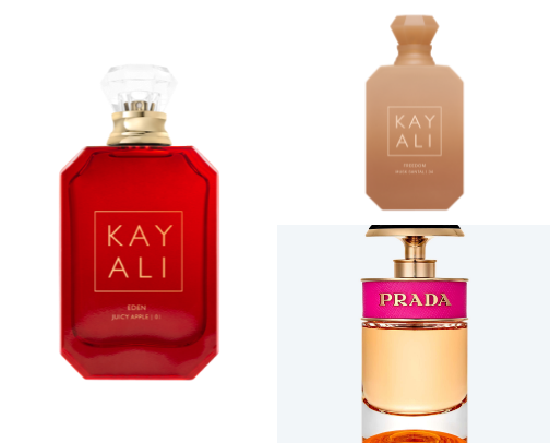 Fragrances cover photo collage
