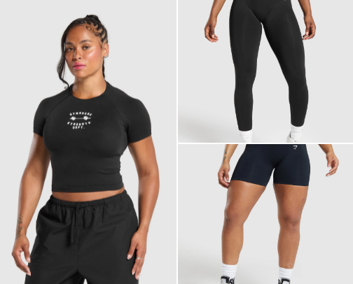 Gym fits ✨ cover photo collage