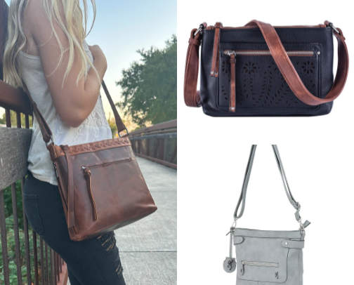 Cute AF Conceal-Carry Crossbody Purses (Yes, You Can Be Stylish and Armed) cover photo collage
