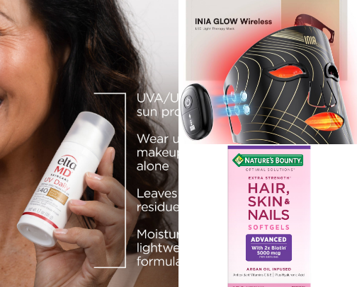 Current bridal prep obsessions cover photo collage