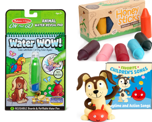 Toddler Stocking Stuffers cover photo collage