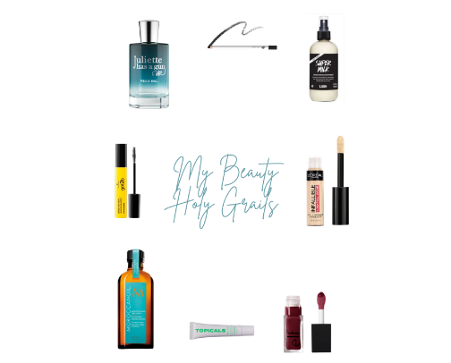 My Beauty Holy Grails cover photo collage