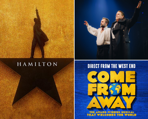 Musicals I’d See Again & Again 🎭 cover photo collage