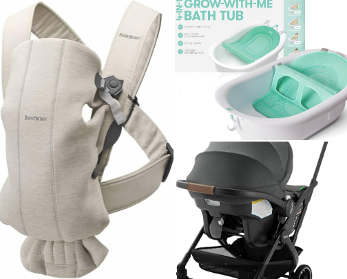 Baby gear that I actually use! cover photo collage