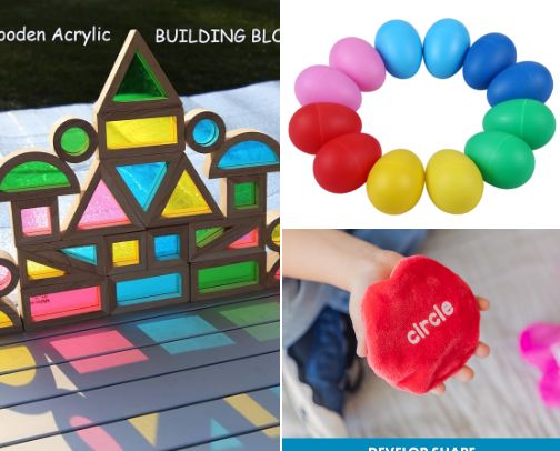 Educational Toddler Toys cover photo collage