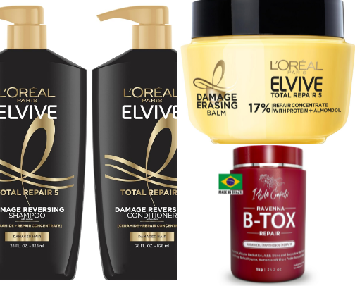 Hair Care Essentials That Actually Work (Amazon Favorites) cover photo collage