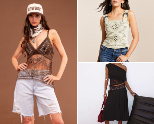 Summer outfits 👗 cover photo collage