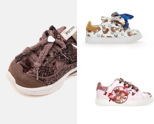 Monnalisa Shoes Lover - Selezione Scarpe Bambina Eleganti e Casual🩰 cover photo collage