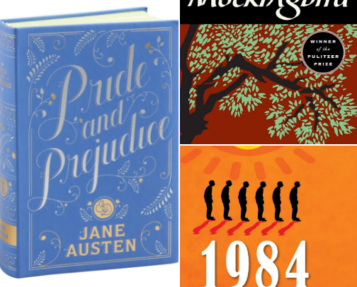 Must Read Fiction & Classics cover photo collage