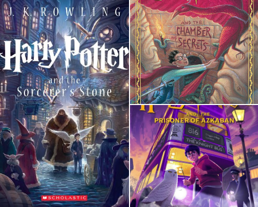 Harry Potter collection cover photo collage