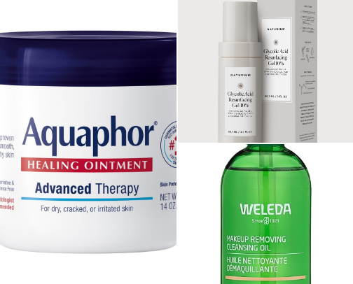 My favorite skin care cover photo collage