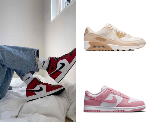 Let your shoes do the talking👟 cover photo collage
