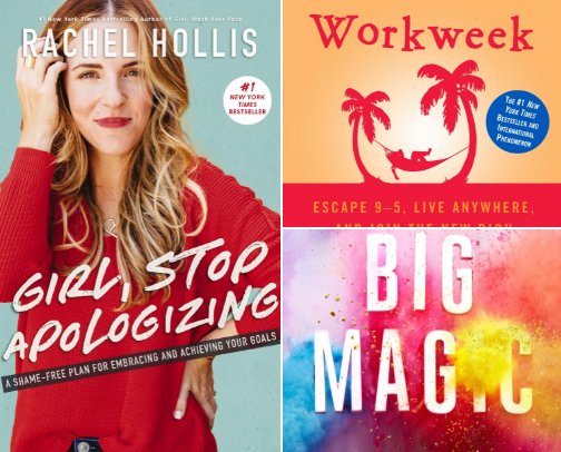 Must-Read Books for Lady Bosses & Digital  Creators cover photo collage