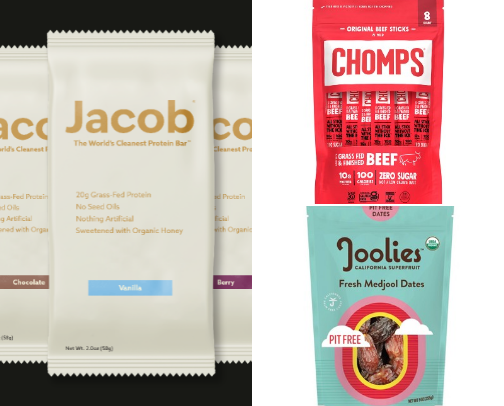 Healthy Snacks cover photo collage