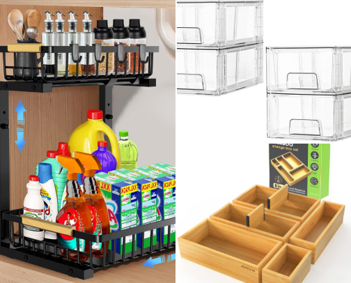 Home Organization Favorites cover photo collage