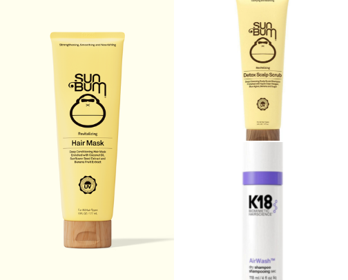 hair products that repaired my hair! cover photo collage