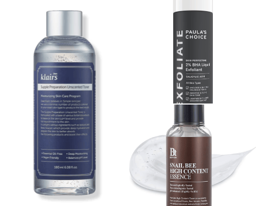 Budget Friendly skincare routine for Acne Prone skin cover photo collage