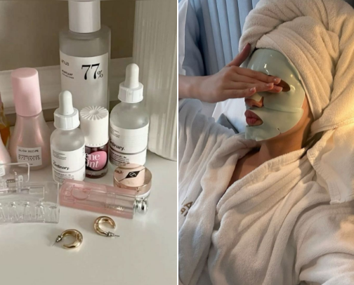 An Affordable Dry Skin Routine (Gentle, Nourishing, Repairing) cover photo collage