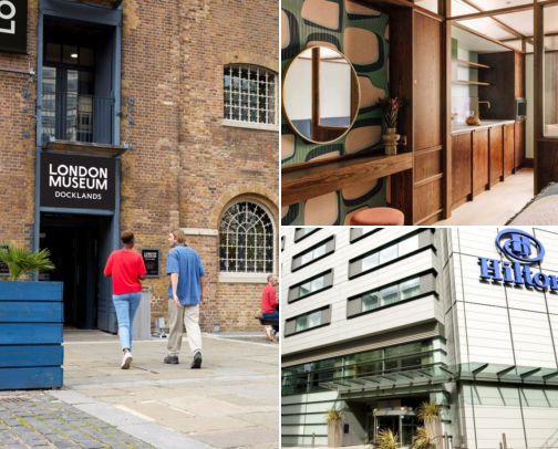 Handy Hotel Picks for Your Trip to Docklands, London, United Kingdom cover photo collage