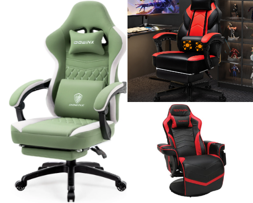 GAMING CHAIR cover photo collage