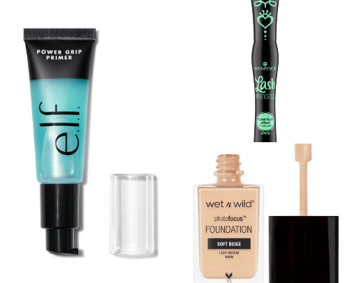 Budget friendly makeup ✨ cover photo collage