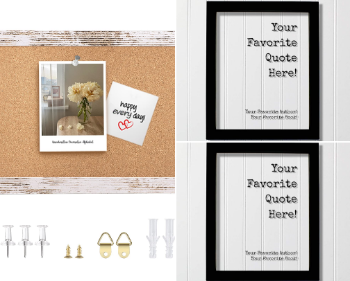 Wall Organization + Decor cover photo collage