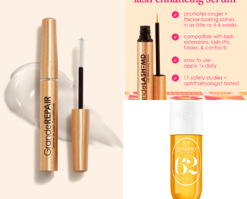 My favorite beauty recs cover photo collage