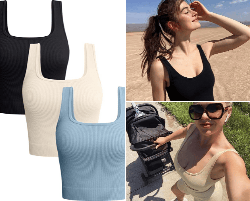 Women's Clothing - Casual and Sporty for Young Moms cover photo collage