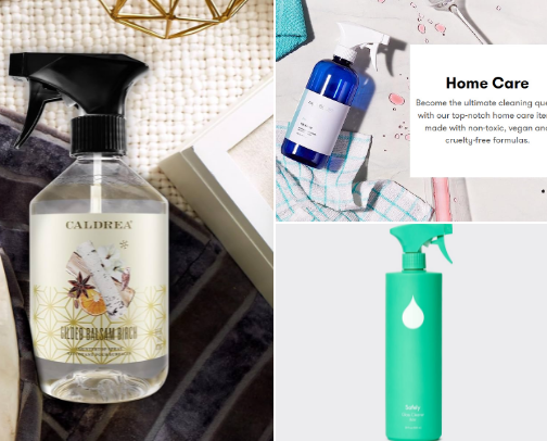 Cleaning products for my cozy home girlies 🧼 cover photo collage