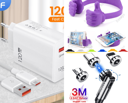 |Accesories and tech| cover photo collage